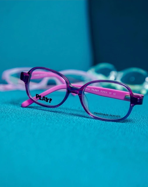 Monture enfant PLAY!, violette et rose